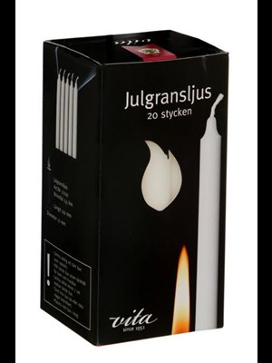Julgransljus-20 pack 12110-20p