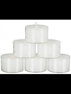 Värmeljus-6 H - Plastkopp - 24 pack